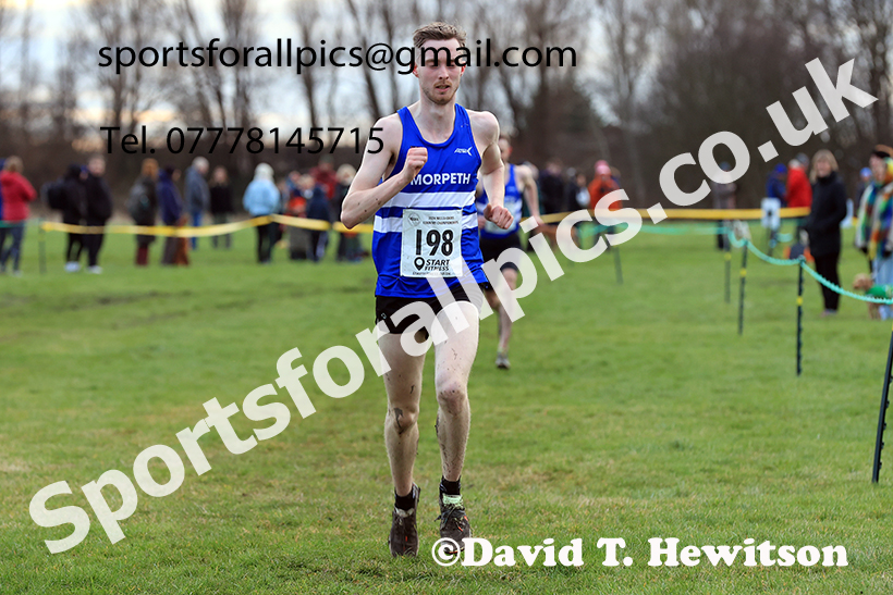 Senior mens 2024 NECAA Cross Country Champs., Temple Park, South Shields. Photo: David T. Hewitson/Sports for All Pics